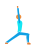 yoga virabhadrasanaI